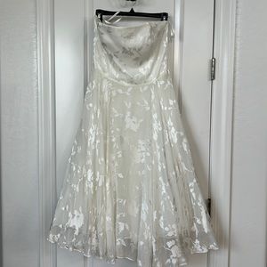 WHBM strapless dress